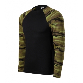 Malfini Adler Koszulka unisex Camouflage LS 166 pod Haft lub Nadruk z Logo Firmy